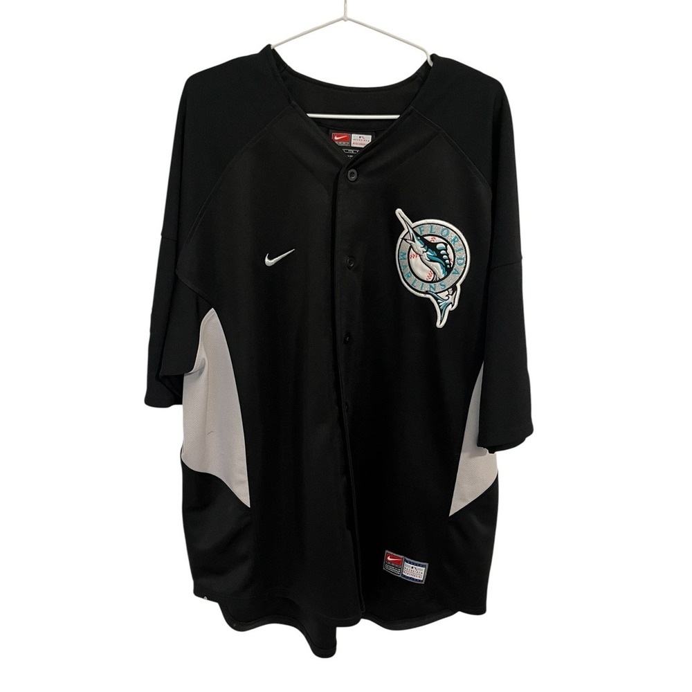 Florida Marlins Jersey Style Shirt Mens - MLB - Size XXL